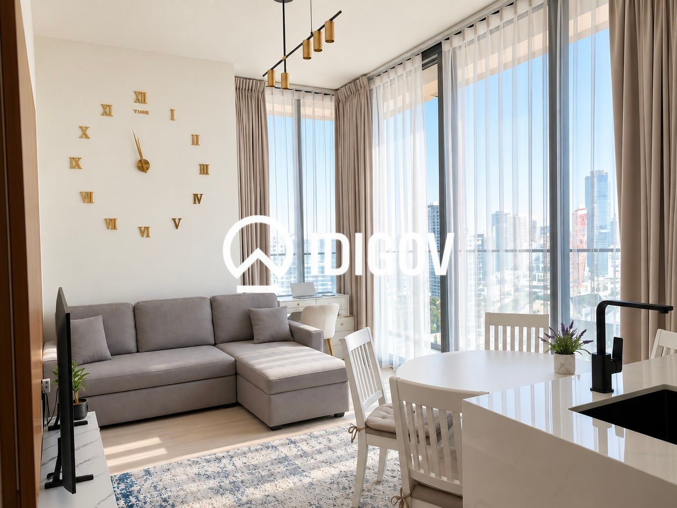 Corner Unit | High Floor | Skyline View